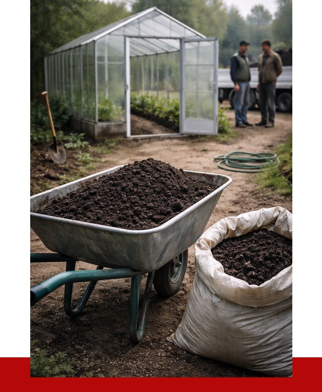 Чернозем для теплицы в Климовске с доставкой от 1519 р. | ПРОНЕРУДКлс