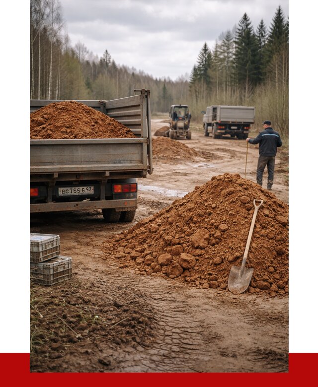 Глина и суглинки в Климовске от 4558 р. за куб | ПРОНЕРУДКлс