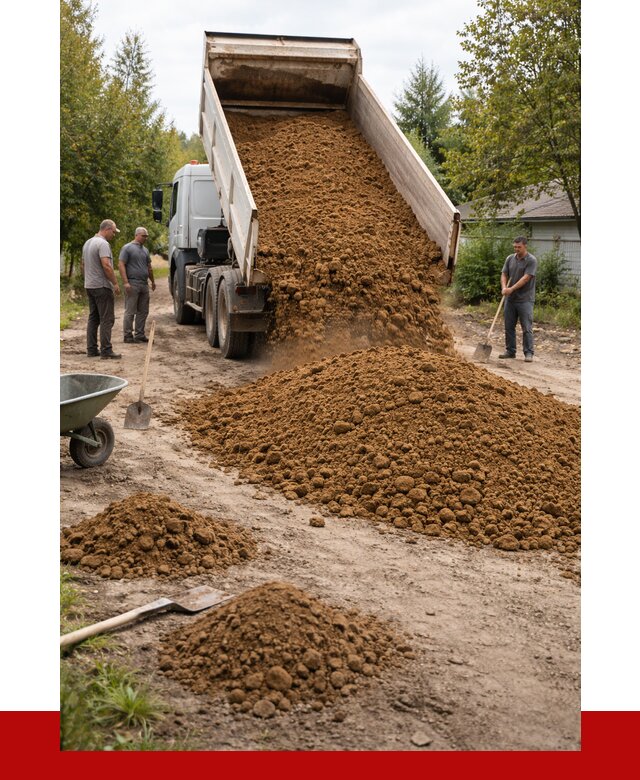 Купить суглинок с доставкой в Климовске от 2532 р. за куб | ПРОНЕРУДКлс