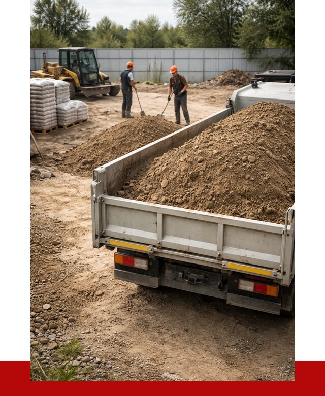 Супесь с доставкой в Климовске от 2481 р. за куб | ПРОНЕРУДКлс