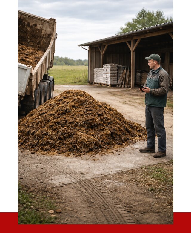 Купить навоз с доставкой в Климовске от 1215 р. за куб | ПРОНЕРУДКлс