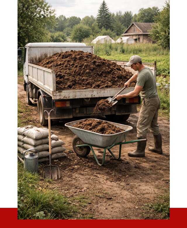 Купить коровий навоз с доставкой в Климовске от 1823 р. | ПРОНЕРУДКлс