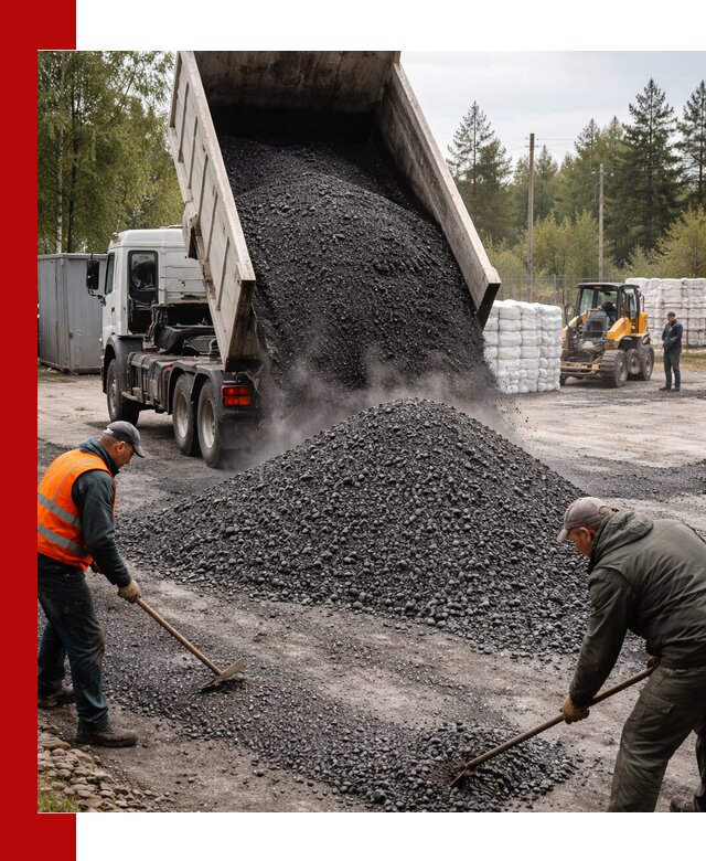 Доставка и продажа асфальтного гранулята в Климовске
