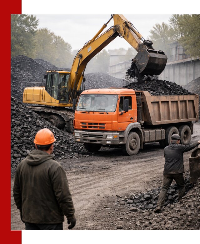 Доставка угля автотранспортом в Климовске быстро и выгодно