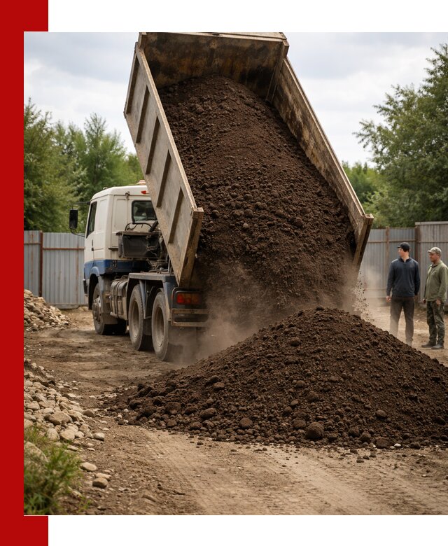 Доставка самосвалом 10 кубов в Климовске быстро и надёжно