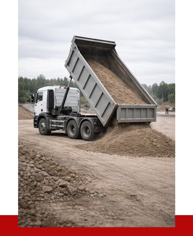 Доставка самосвалом 15 кубов в Климовске от 6583 руб. | ПРОНЕРУДКлс