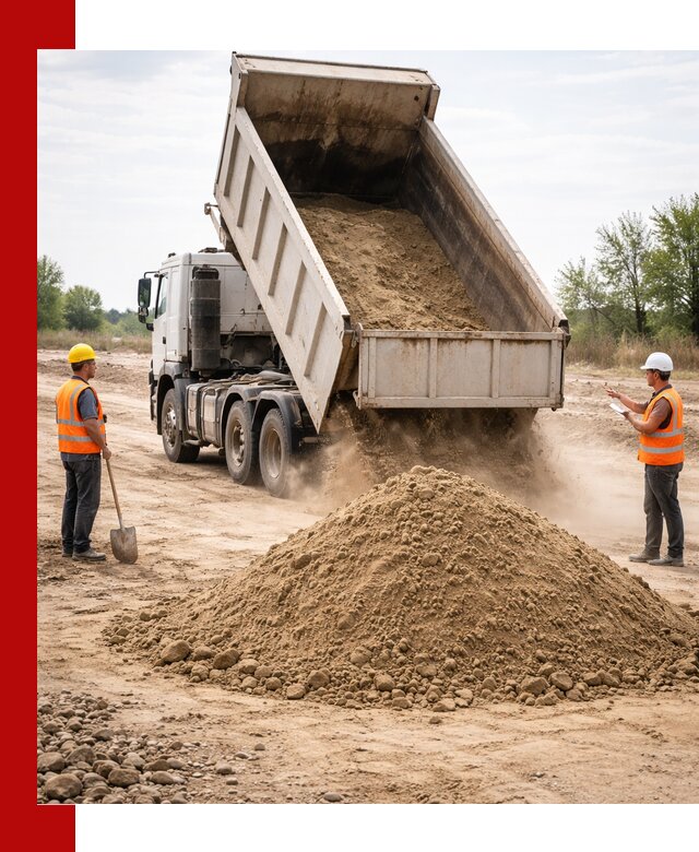 Доставка самосвалом 15 кубов в Климовске за город и по городу