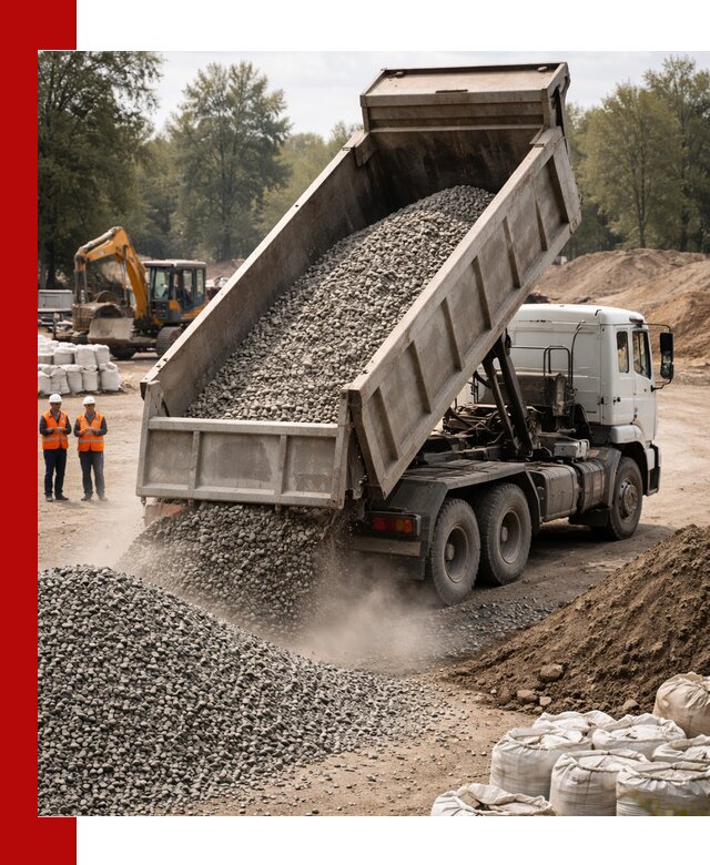 Аренда самосвала в Климовске для доставки сыпучих и нерудных материалов