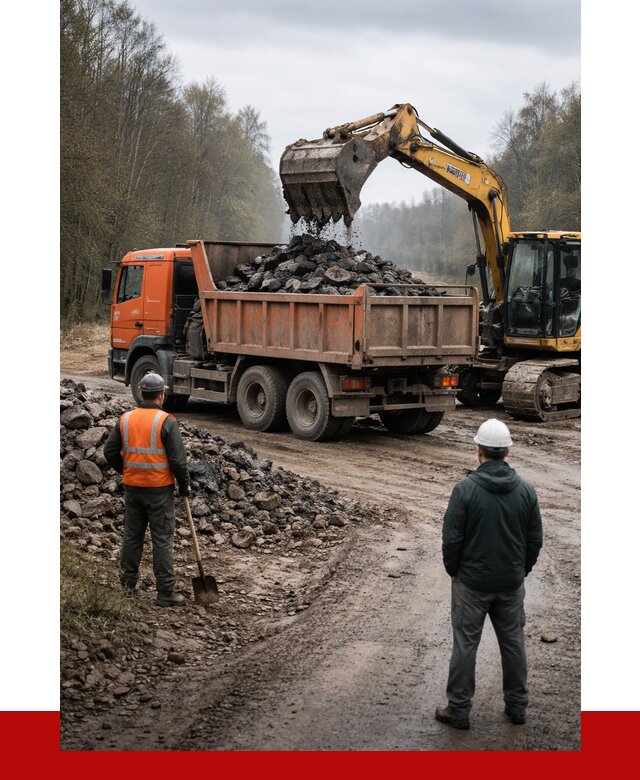 Вывоз асфальта в Климовске от 4558 р. самосвалом ПРОНЕРУДКлс